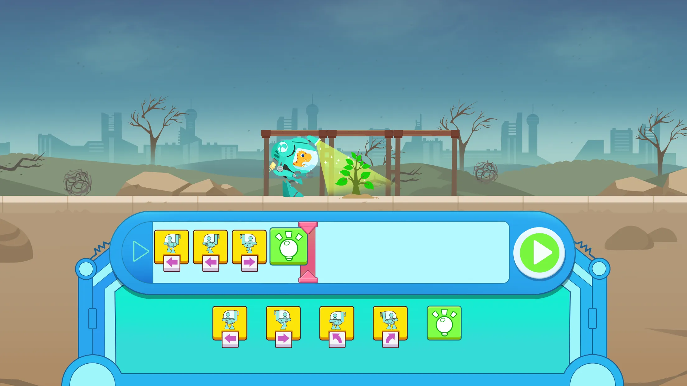 Dinosaur Coding games for kids | Indus Appstore | Screenshot