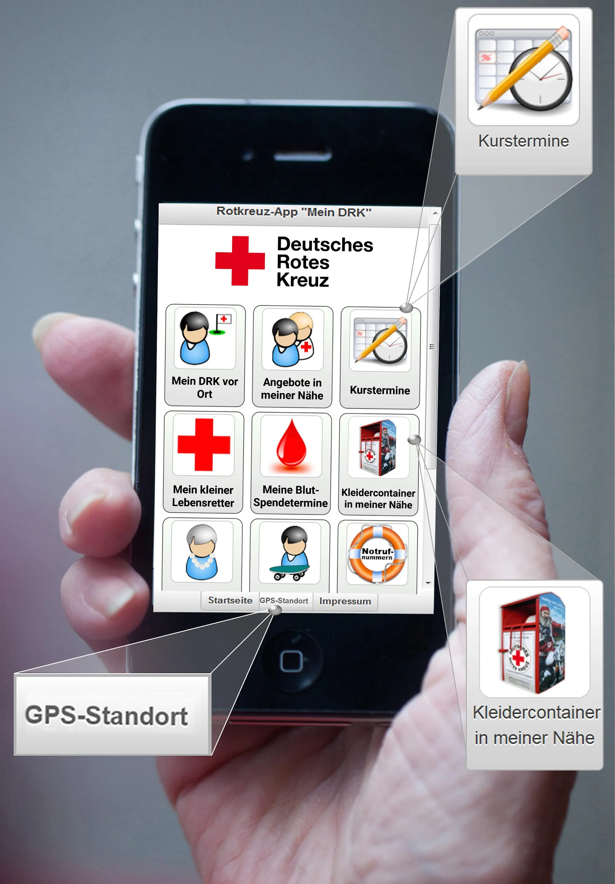 DRK-App - Rotkreuz-App des DRK | Indus Appstore | Screenshot