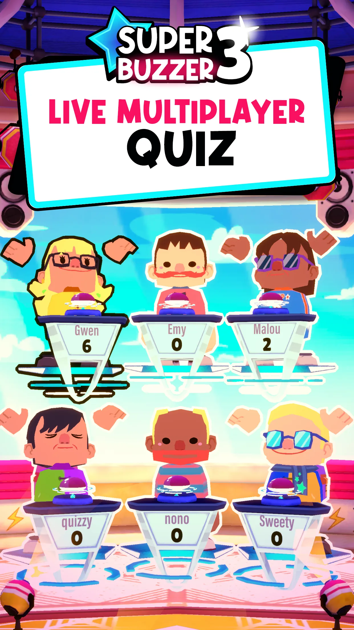 Superbuzzer 3 Trivia Game | Indus Appstore | Screenshot