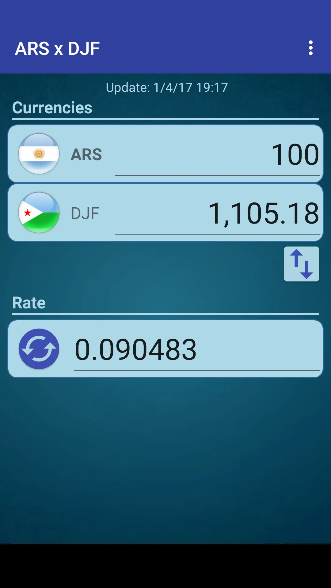 Arg. Peso x Djiboutian Franc | Indus Appstore | Screenshot