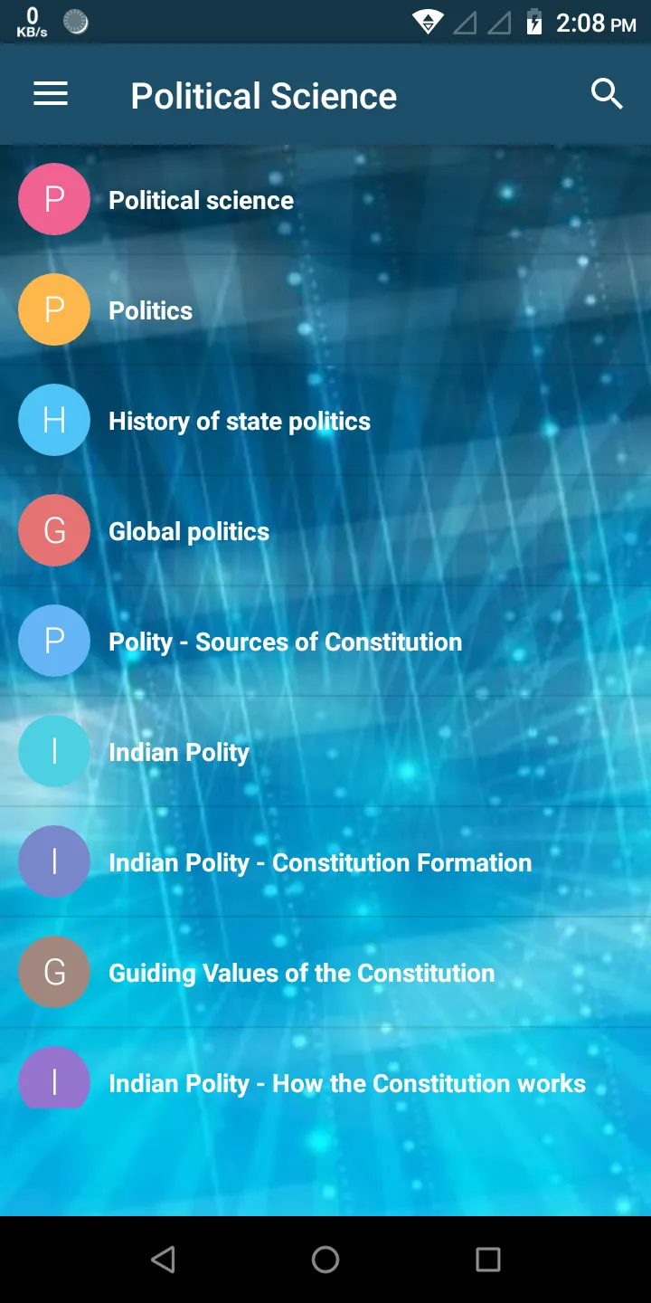 Political Science | Indus Appstore | Screenshot