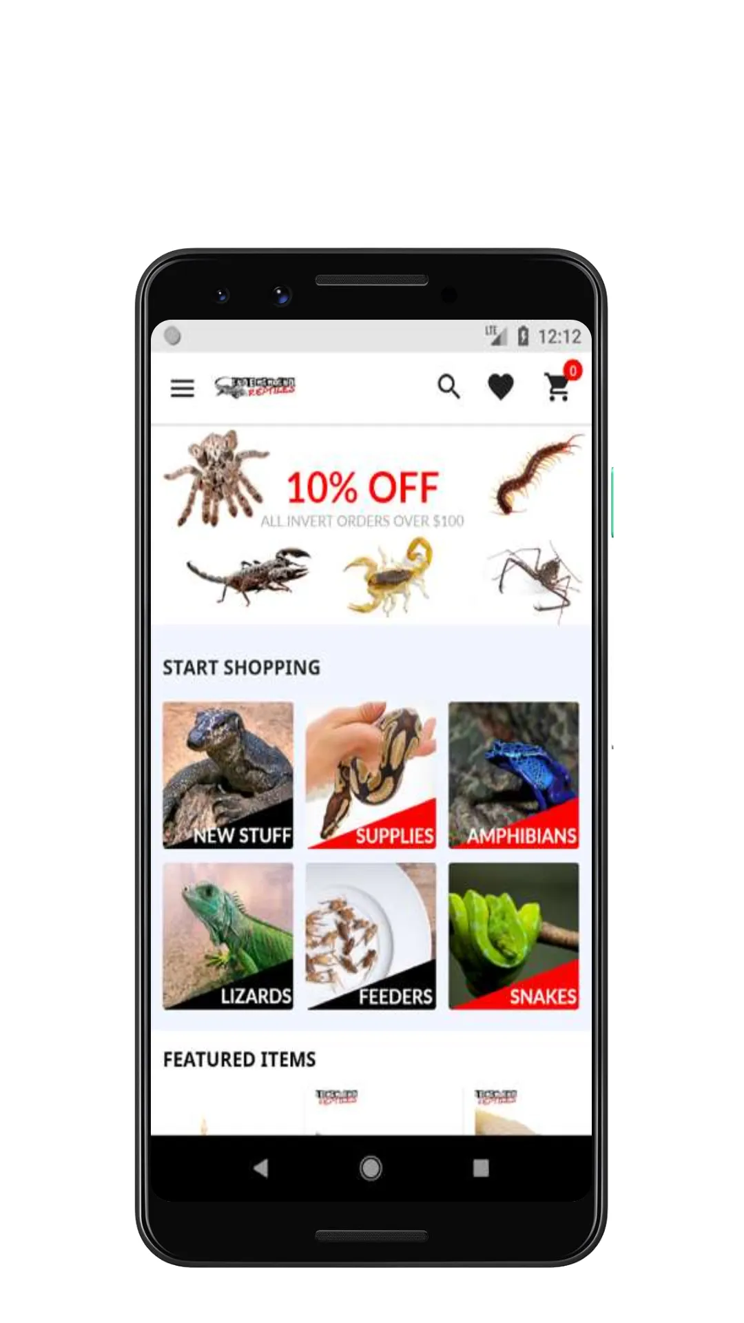 Underground Reptiles Store | Indus Appstore | Screenshot