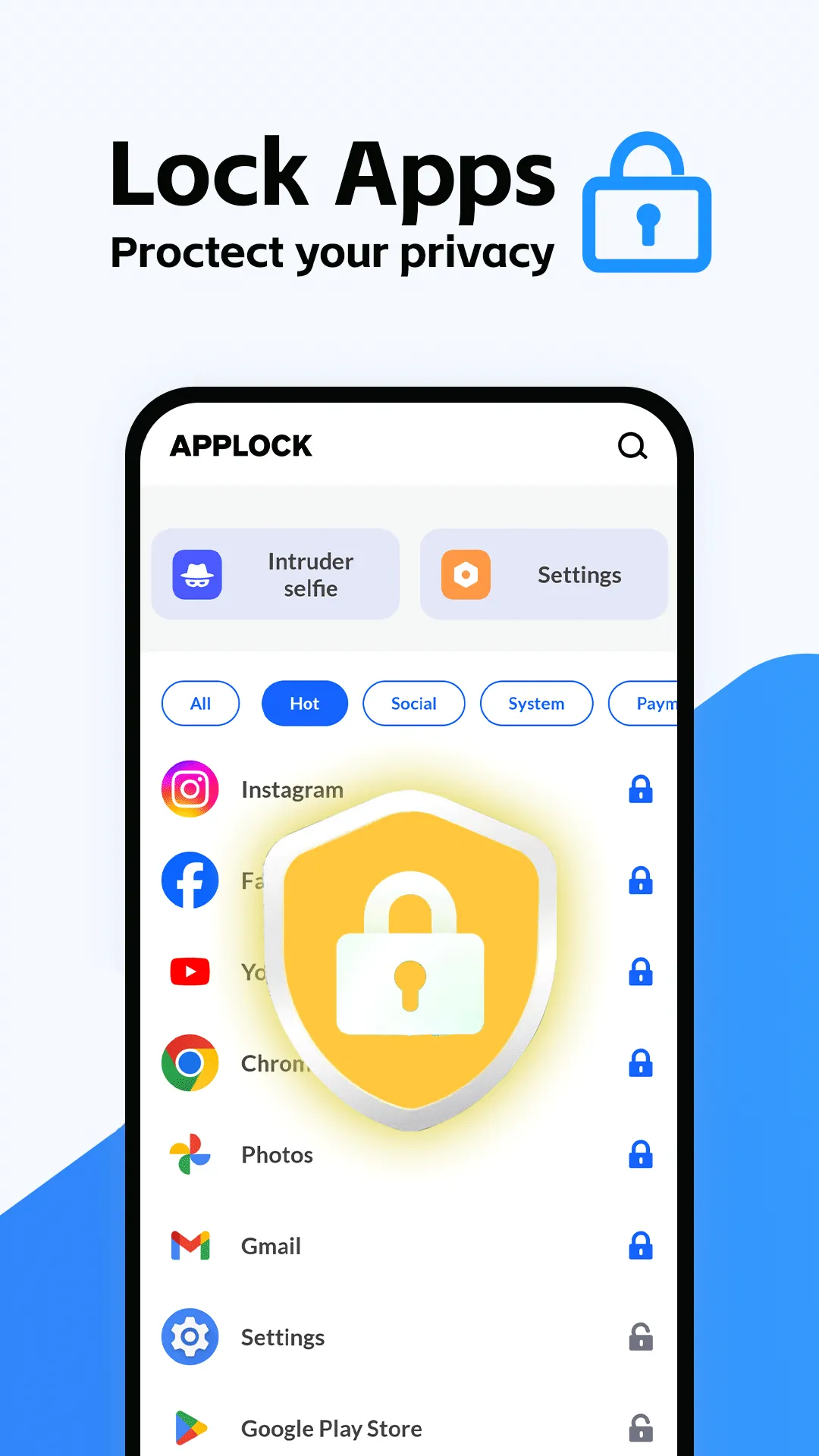 App Lock - Fingerprint Lock | Indus Appstore | Screenshot