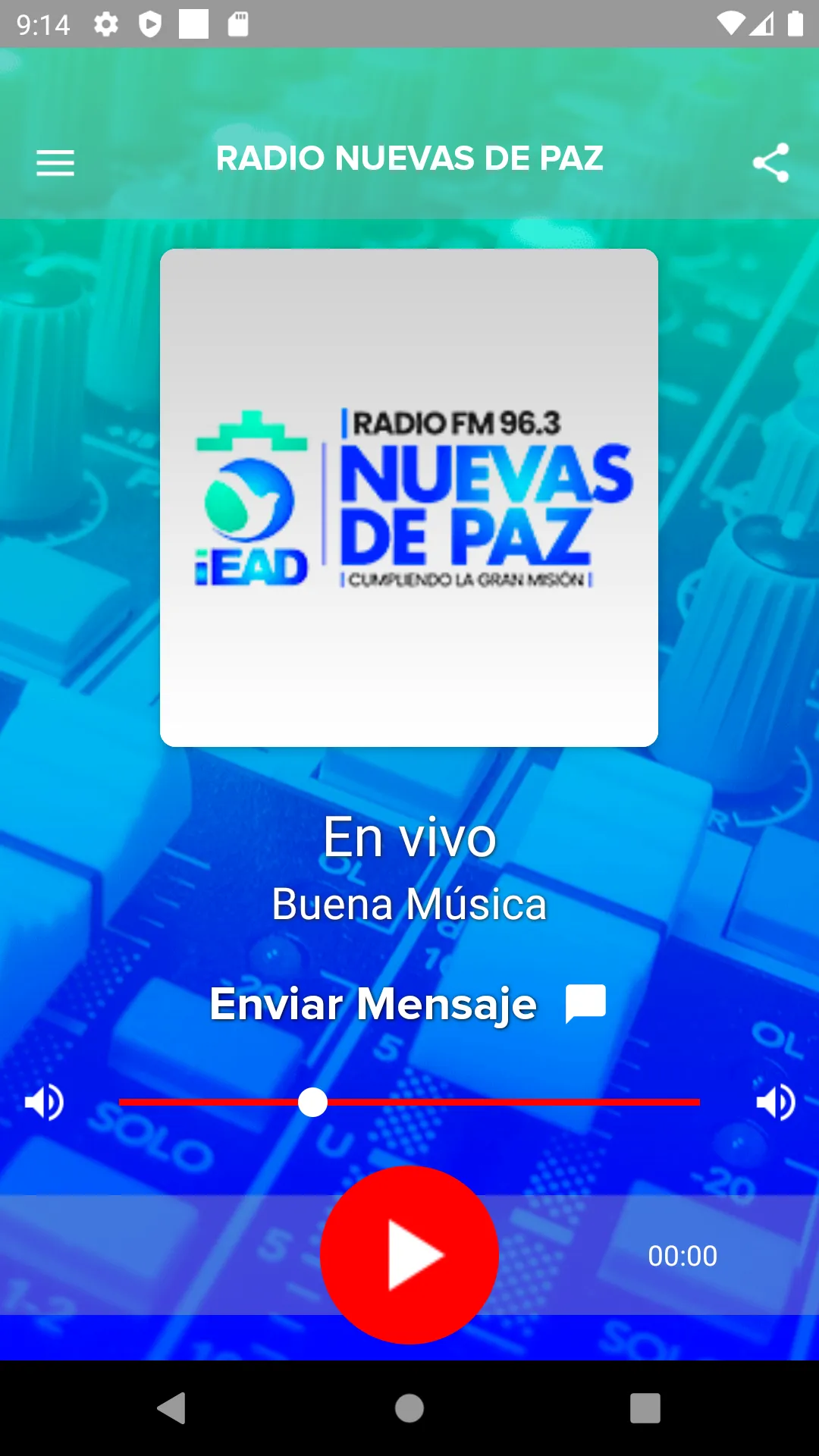 Radio nuevas de paz | Indus Appstore | Screenshot