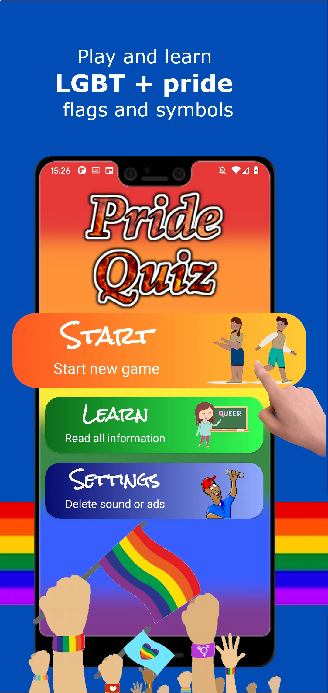 Pride Quiz LGBTIQ+ | Indus Appstore | Screenshot