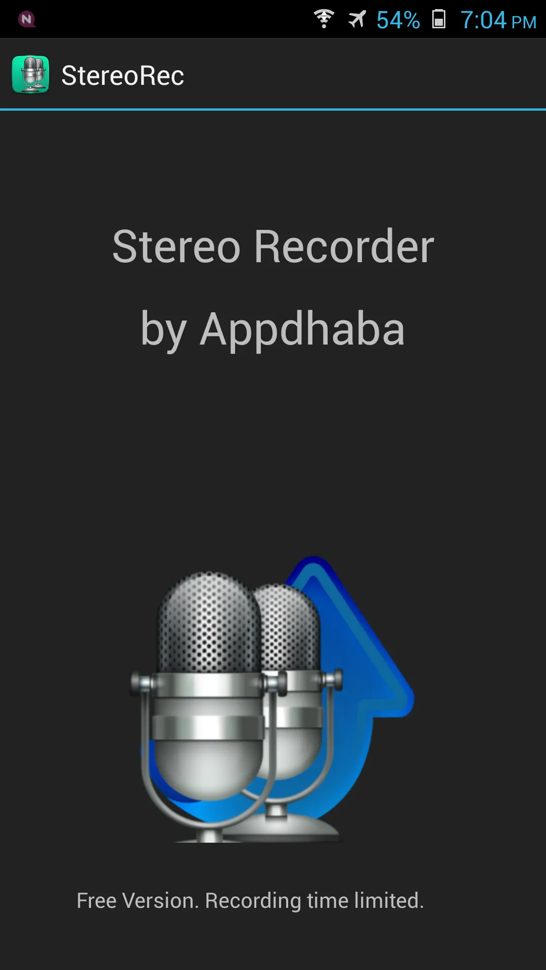 Stereo Audio Recorder | Indus Appstore | Screenshot