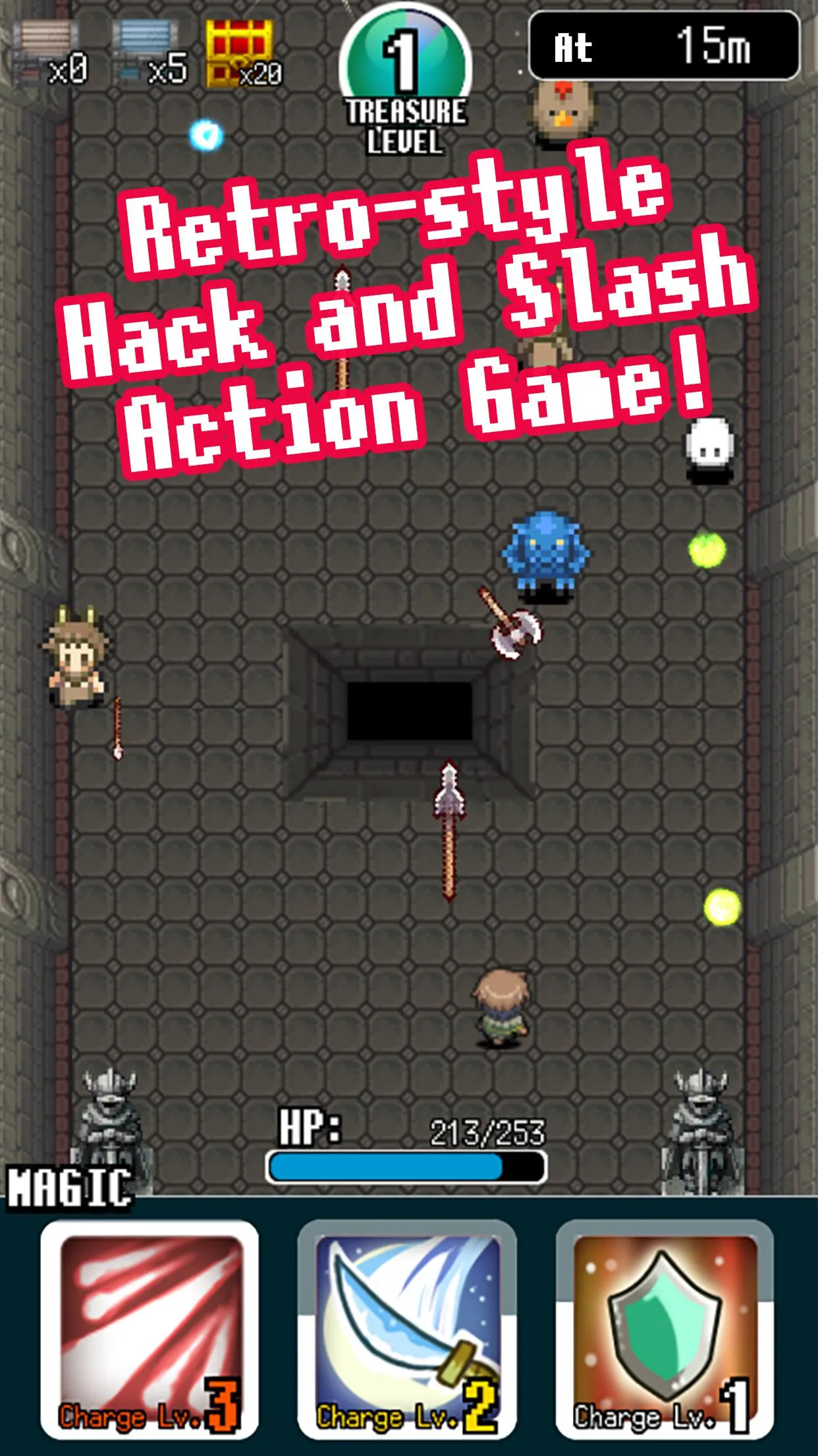 Pixel Dungeon Hero | Indus Appstore | Screenshot