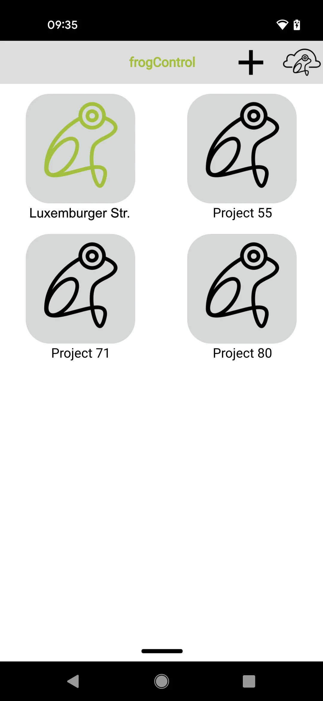 frogControl | Indus Appstore | Screenshot