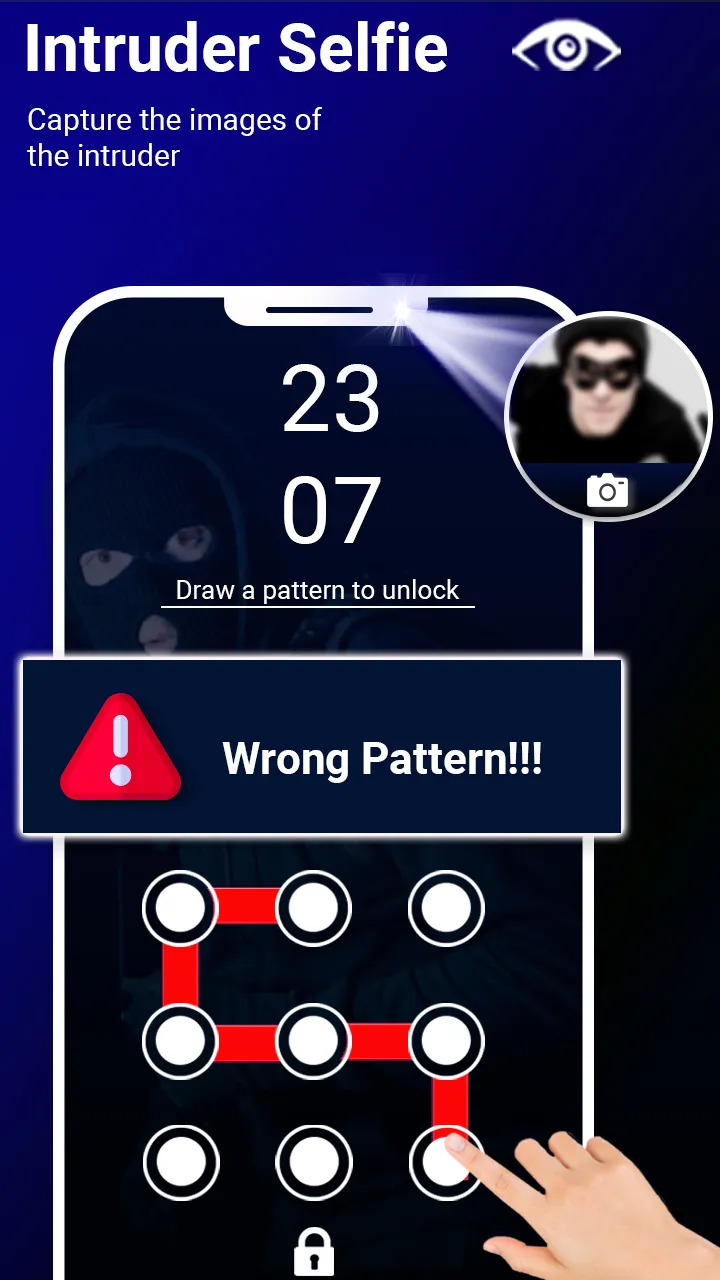 Alarm on Wrong Pattern | Indus Appstore | Screenshot