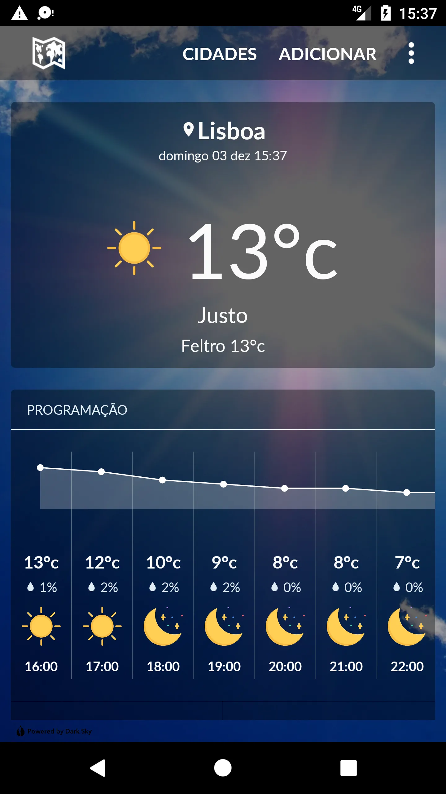 Portugal Weather | Indus Appstore | Screenshot