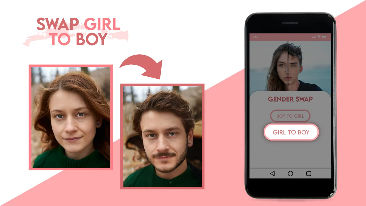 Face Swap Gender Swap&Changer | Indus Appstore | Screenshot