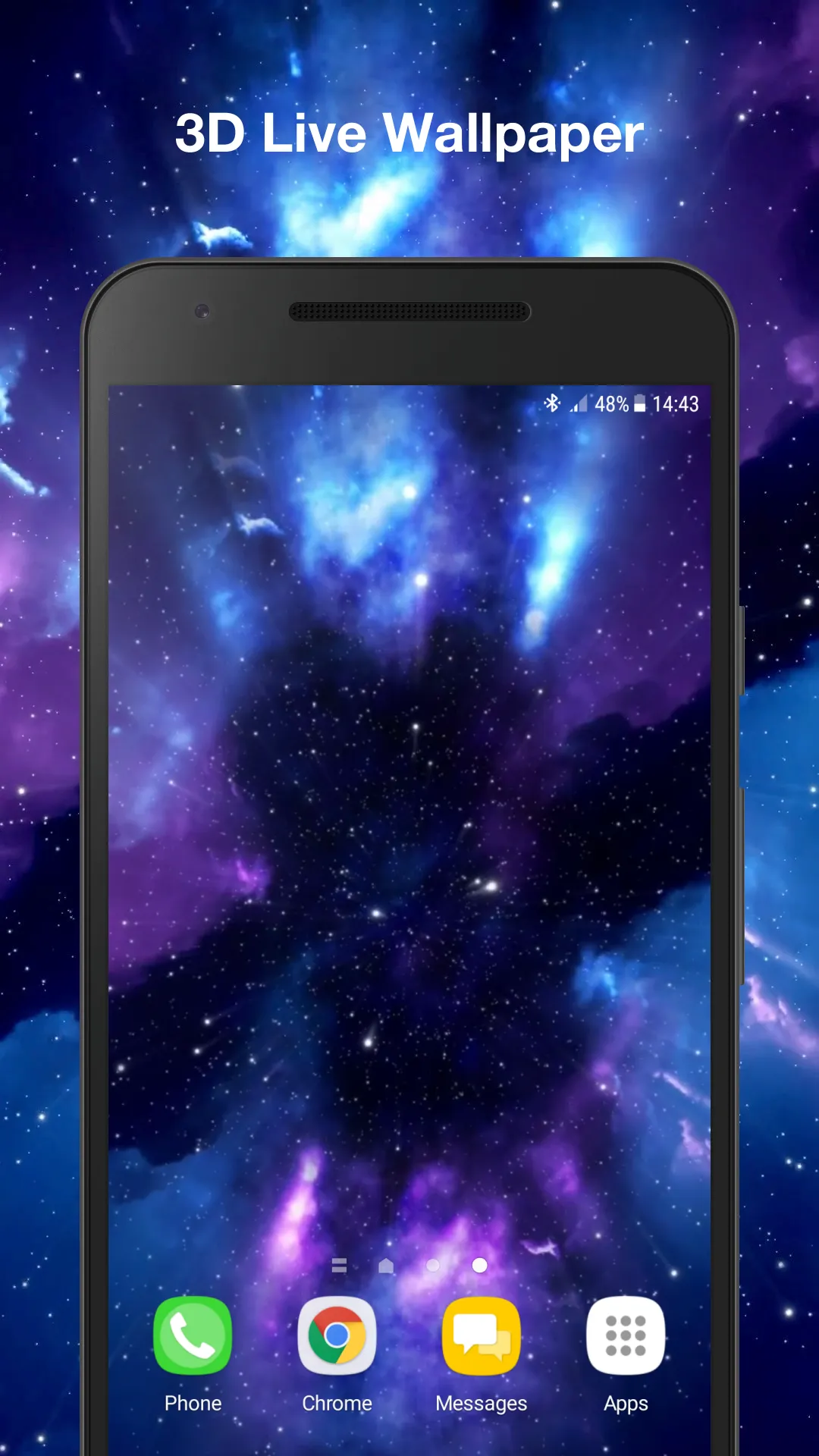 Deep Space 3d Live Wallpaper | Indus Appstore | Screenshot