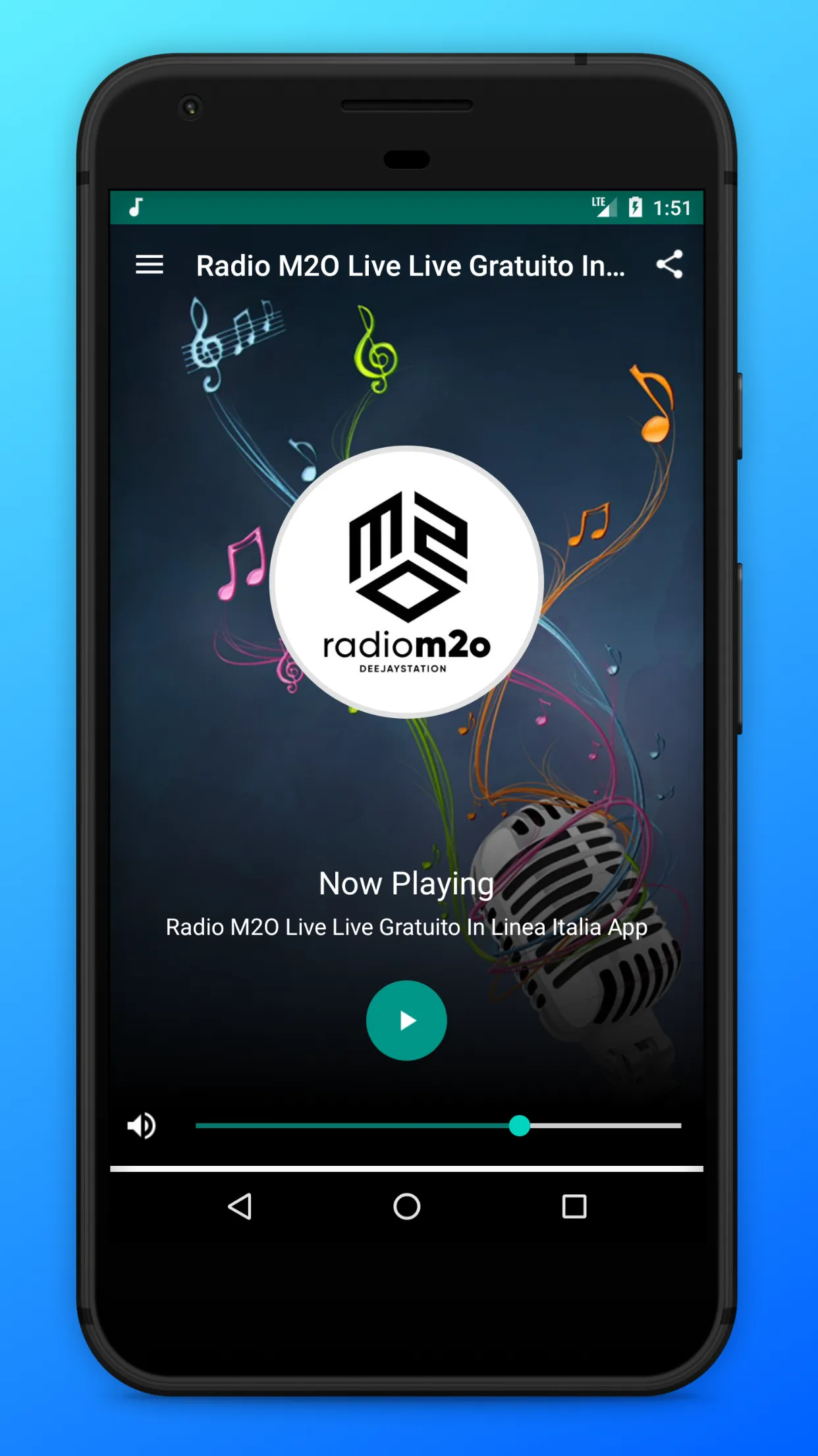 Radio M2O Italia App Online | Indus Appstore | Screenshot