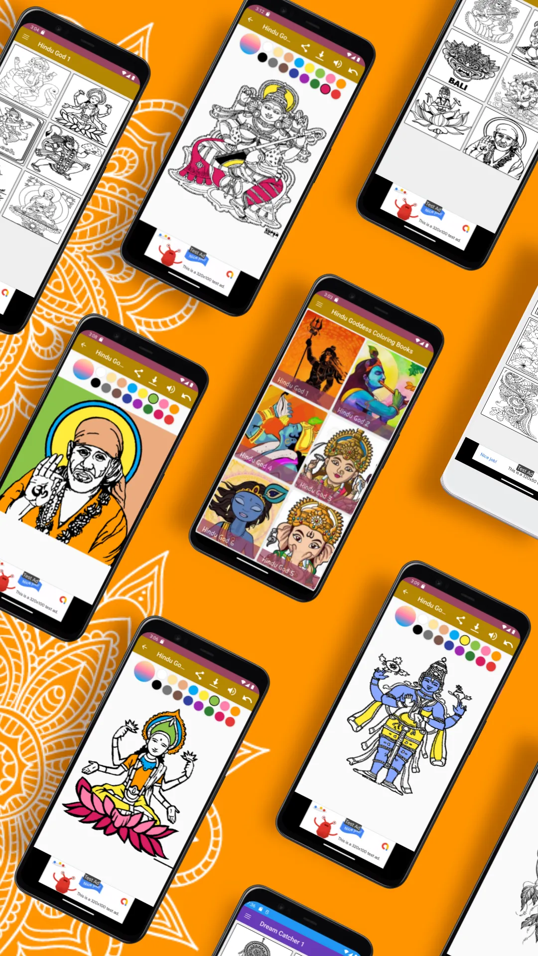 Hindu God - Coloring Book | Indus Appstore | Screenshot