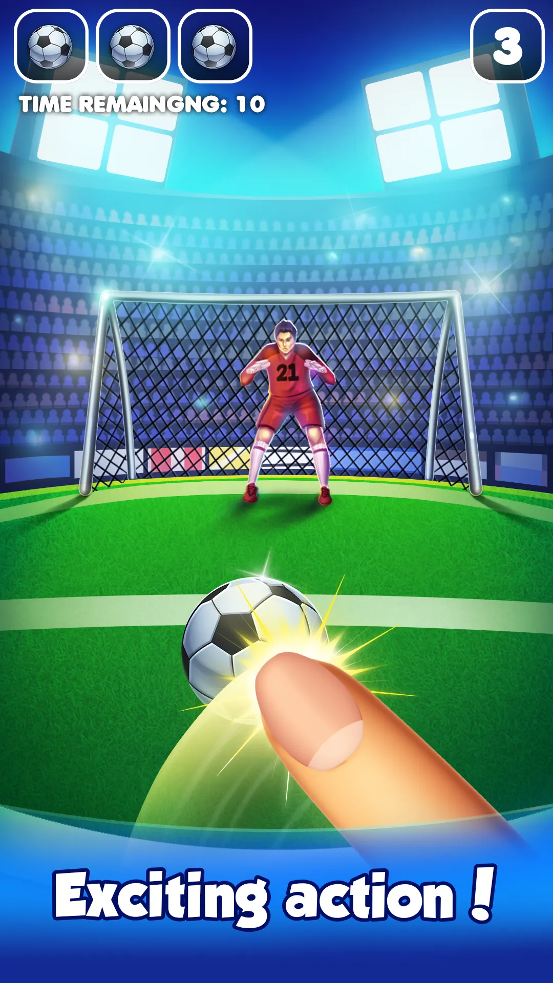 Flick Football : Soccer Game | Indus Appstore | Screenshot