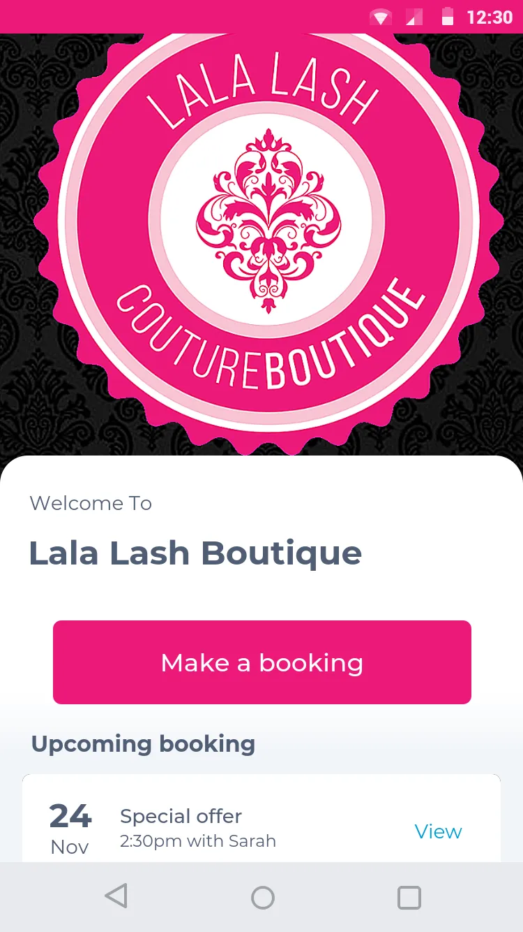 Lala Lash Boutique | Indus Appstore | Screenshot