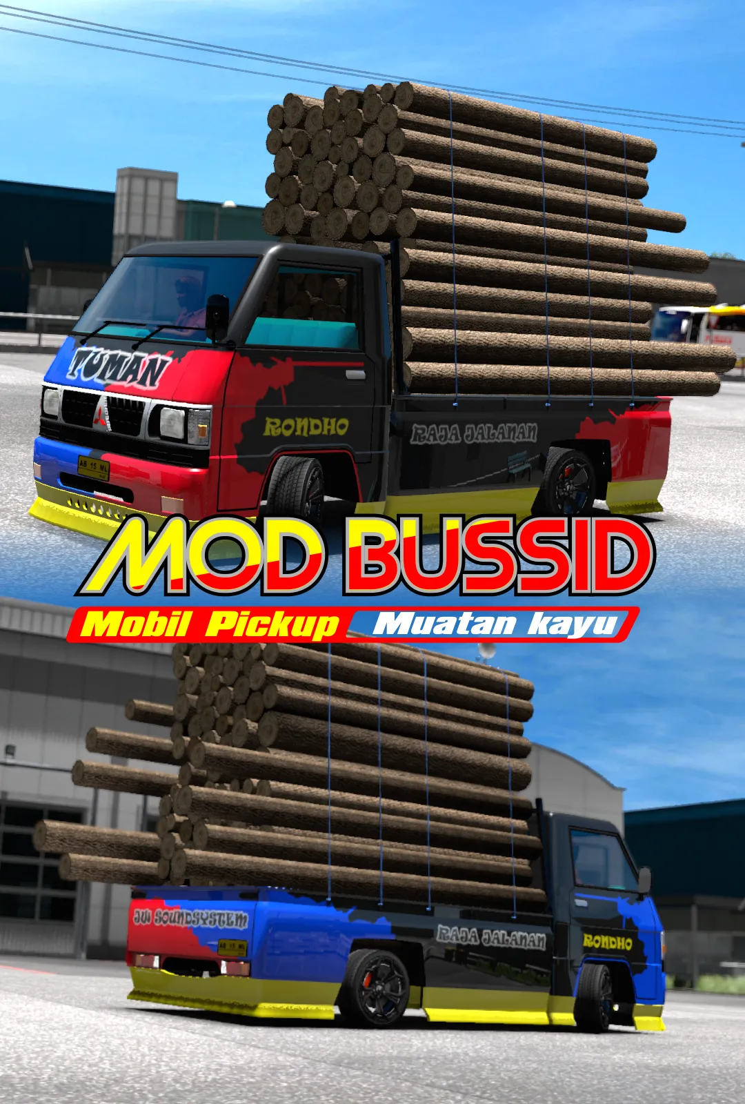 Mod Bussid Mobil Pickup Muatan | Indus Appstore | Screenshot