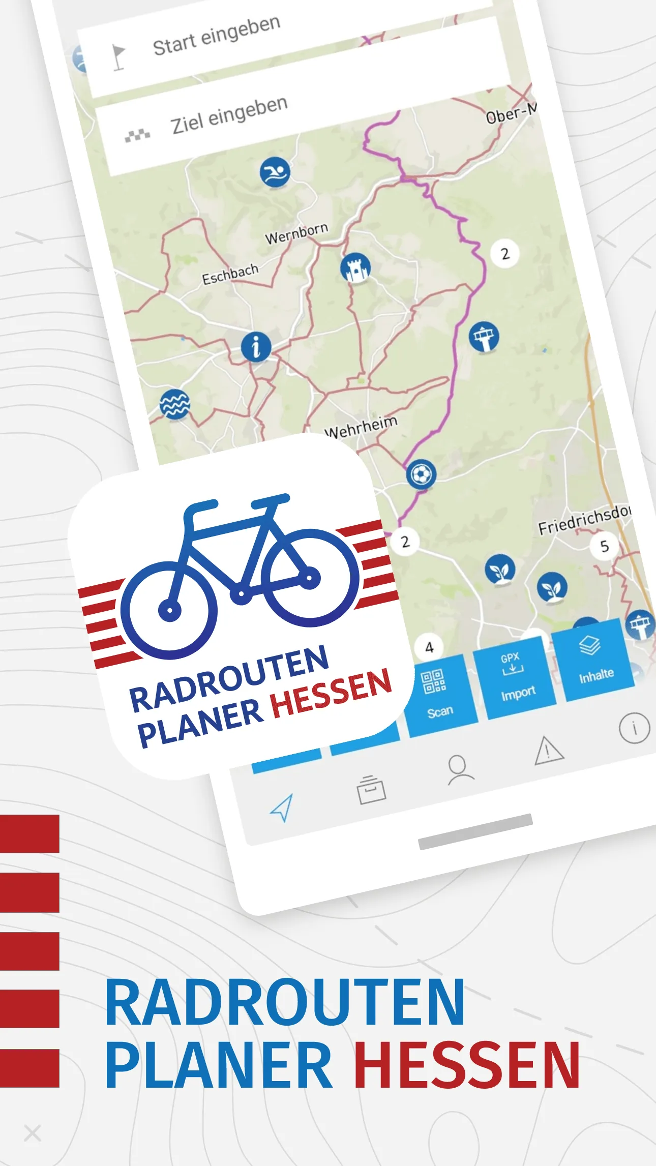 Radroutenplaner Hessen | Indus Appstore | Screenshot