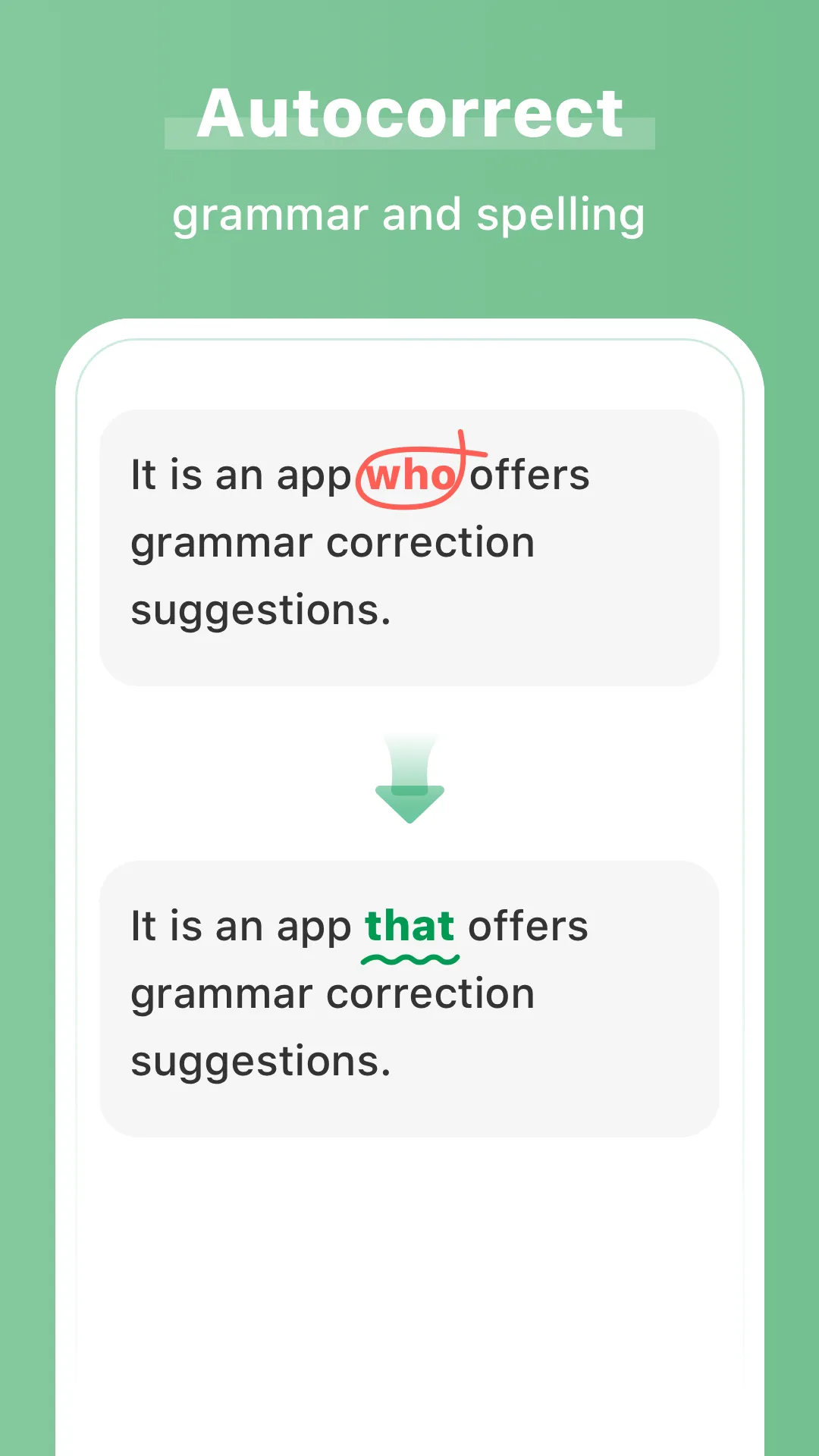 AI Grammar Checker for English | Indus Appstore | Screenshot