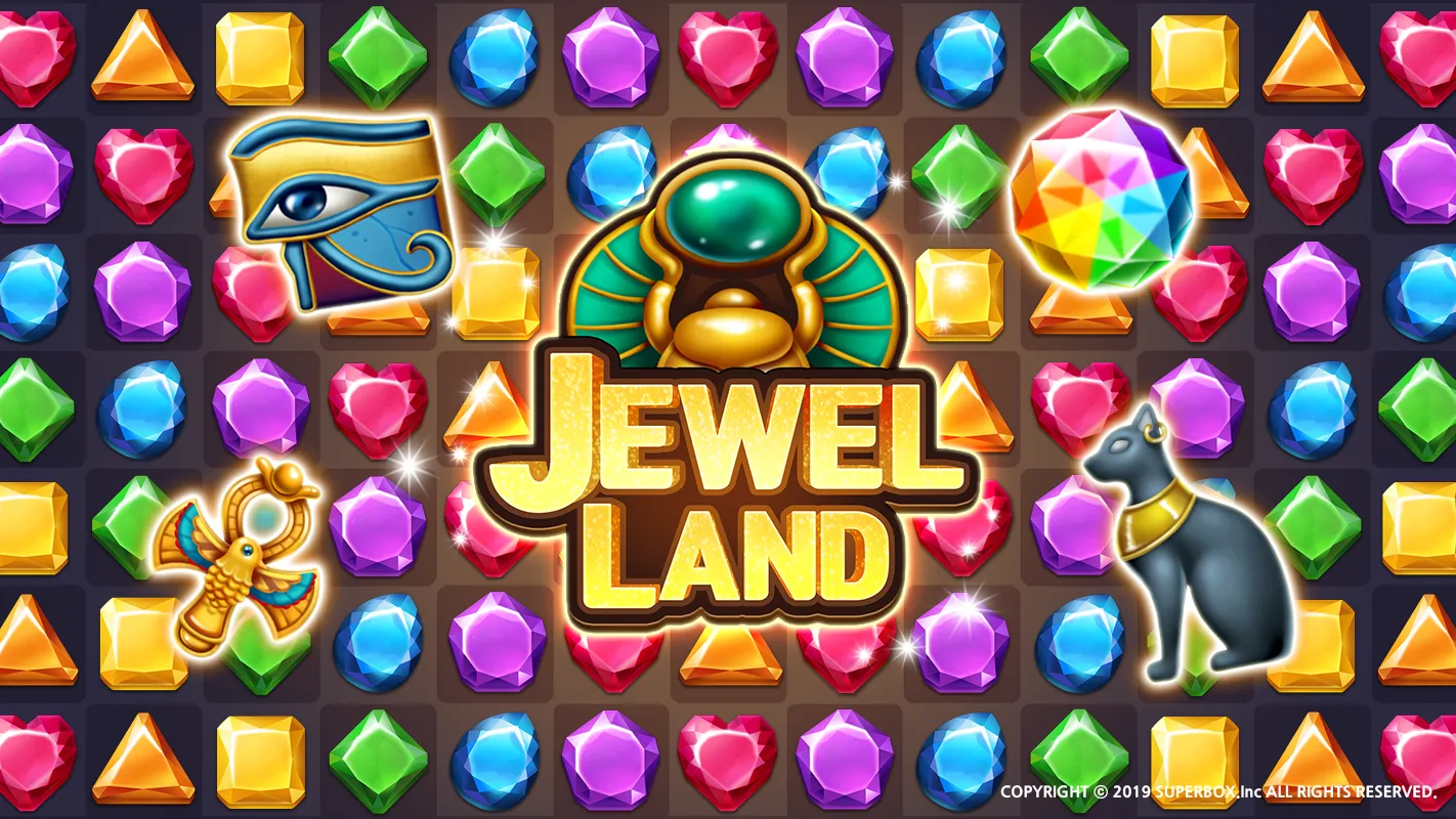 Jewel Land : Match 3 puzzle | Indus Appstore | Screenshot