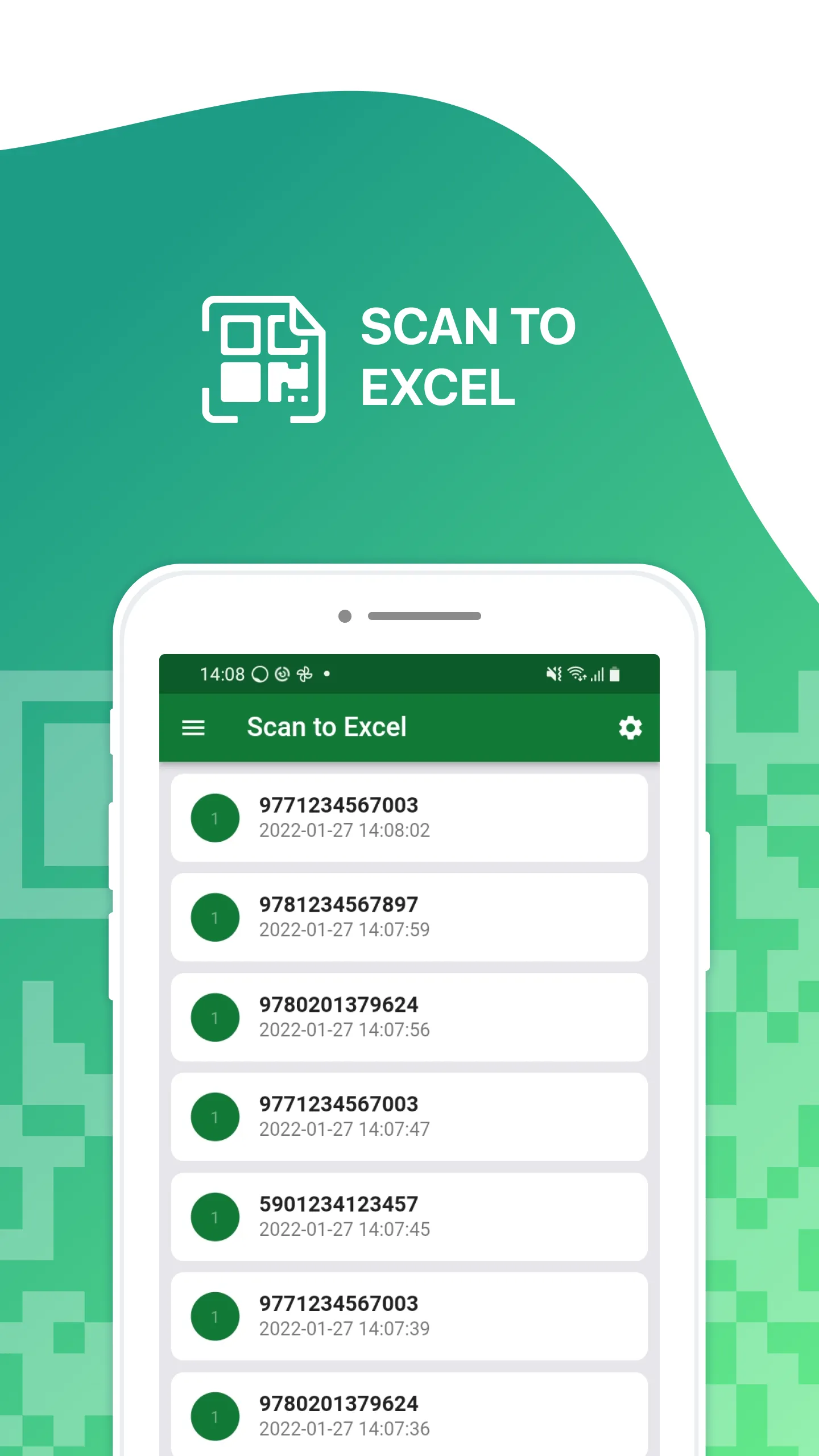 Scan to Excel - QR & Barcode | Indus Appstore | Screenshot