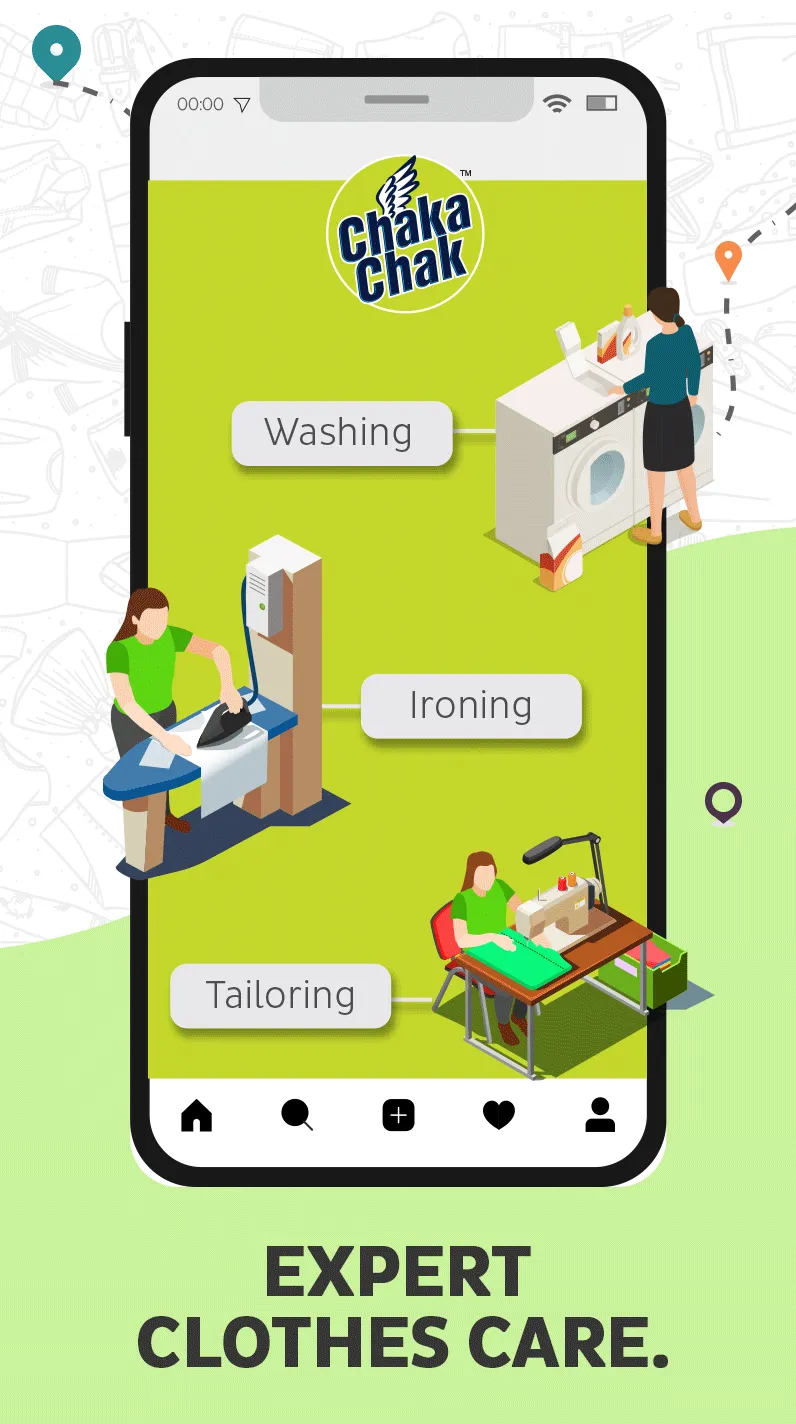 ChakaChak - Ironing & Laundry  | Indus Appstore | Screenshot