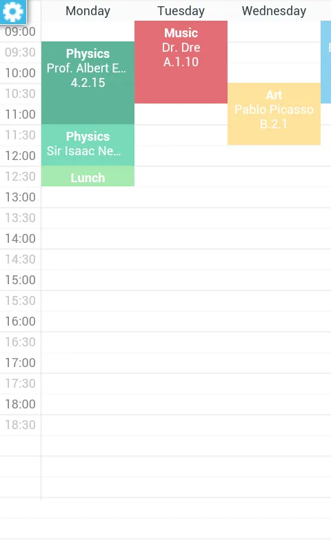 Timetable | Indus Appstore | Screenshot