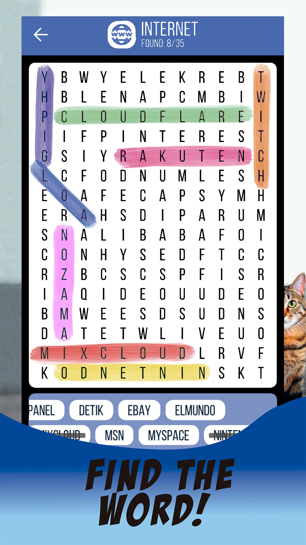 Word Search English Puzzle | Indus Appstore | Screenshot