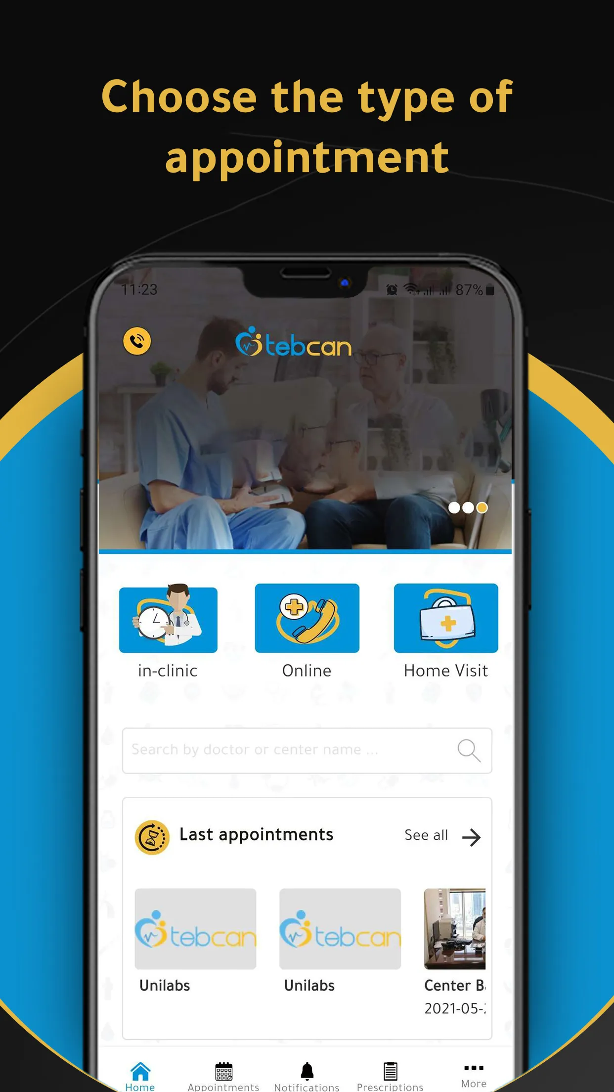 Tebcan - book a doctor | Indus Appstore | Screenshot