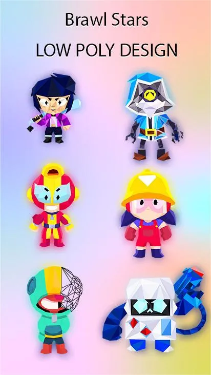 Brawl Stars Poly Art | Indus Appstore | Screenshot