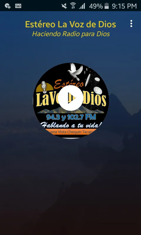 Estéreo La Voz De Dios 94.3 FM | Indus Appstore | Screenshot