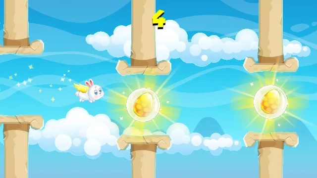 Easter Bunny Fly - Easter Game | Indus Appstore | Screenshot