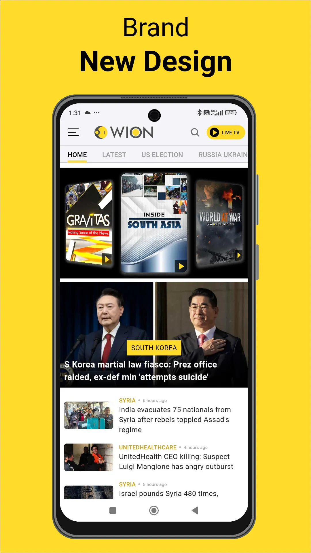 WION: Breaking US & WORLD NEWS | Indus Appstore | Screenshot