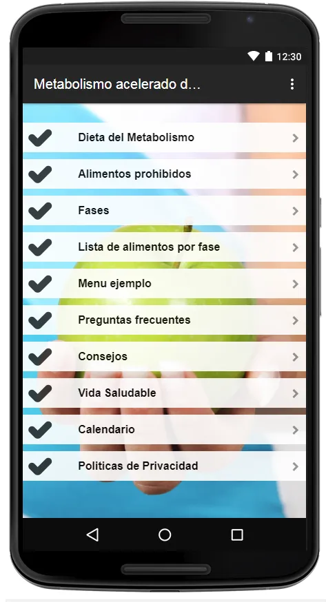 Metabolismo acelerado | Indus Appstore | Screenshot