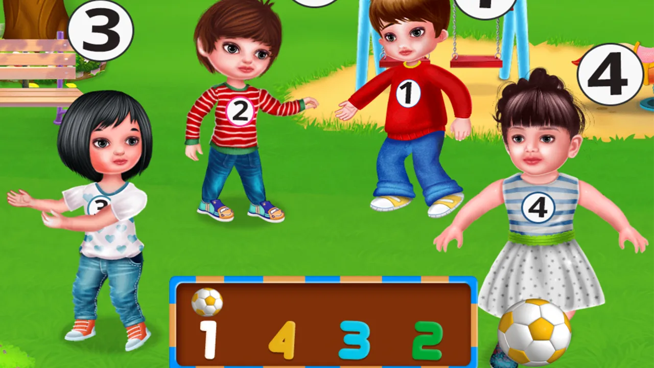 Aadhya's Day Care Kids Game | Indus Appstore | Screenshot