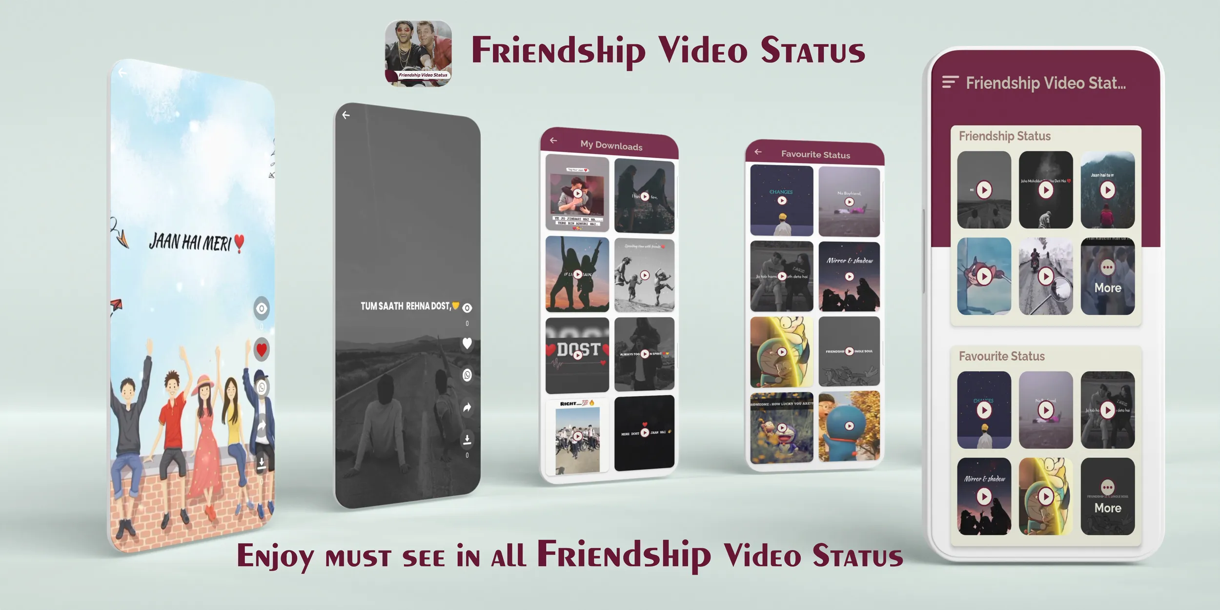 Friendship Video Status | Indus Appstore | Screenshot