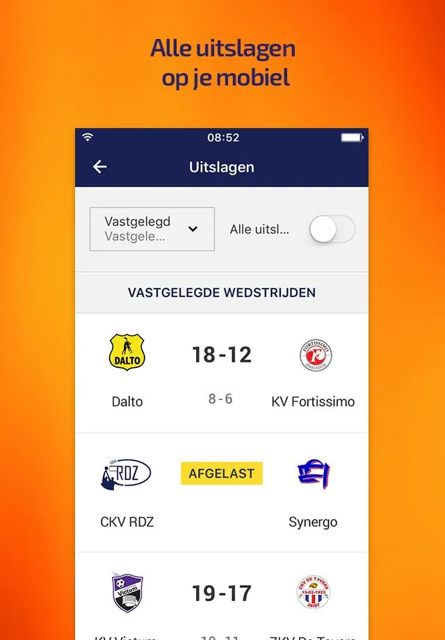 KNKV Wedstrijdzaken | Indus Appstore | Screenshot