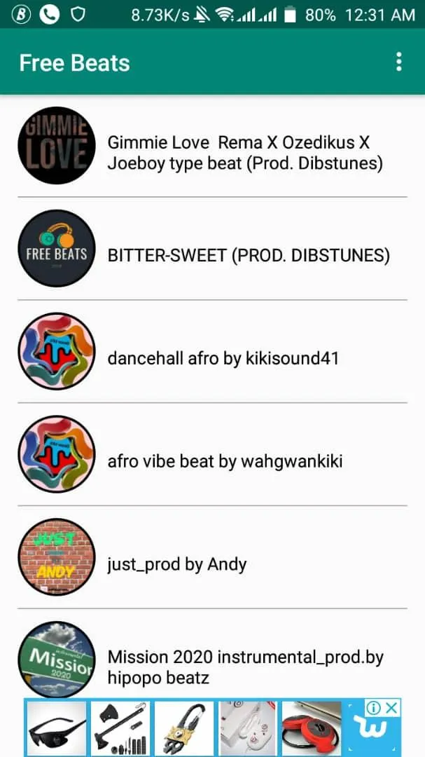 Instrumentals & Beats Download | Indus Appstore | Screenshot