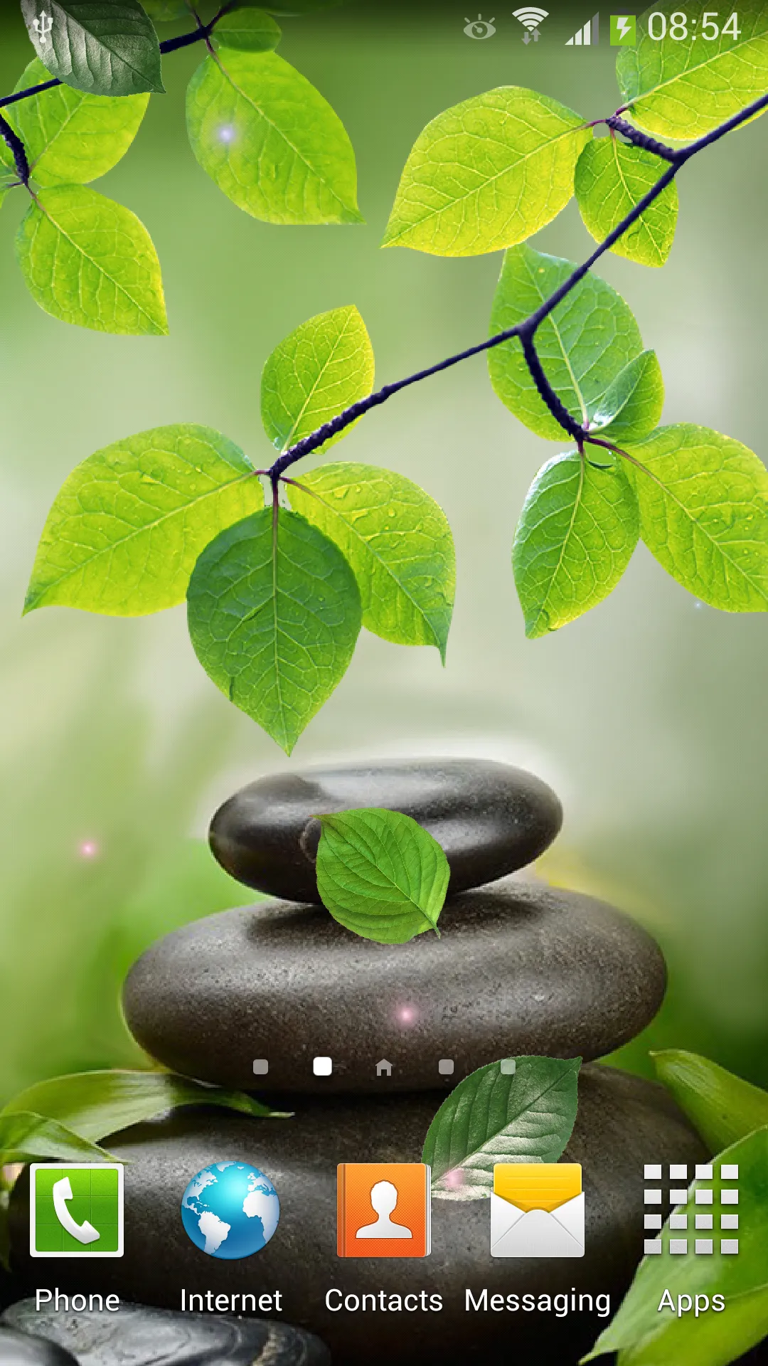 Leaf Live Wallpaper | Indus Appstore | Screenshot