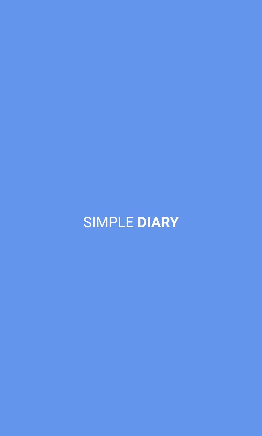 SIMPLE DIARY | Indus Appstore | Screenshot