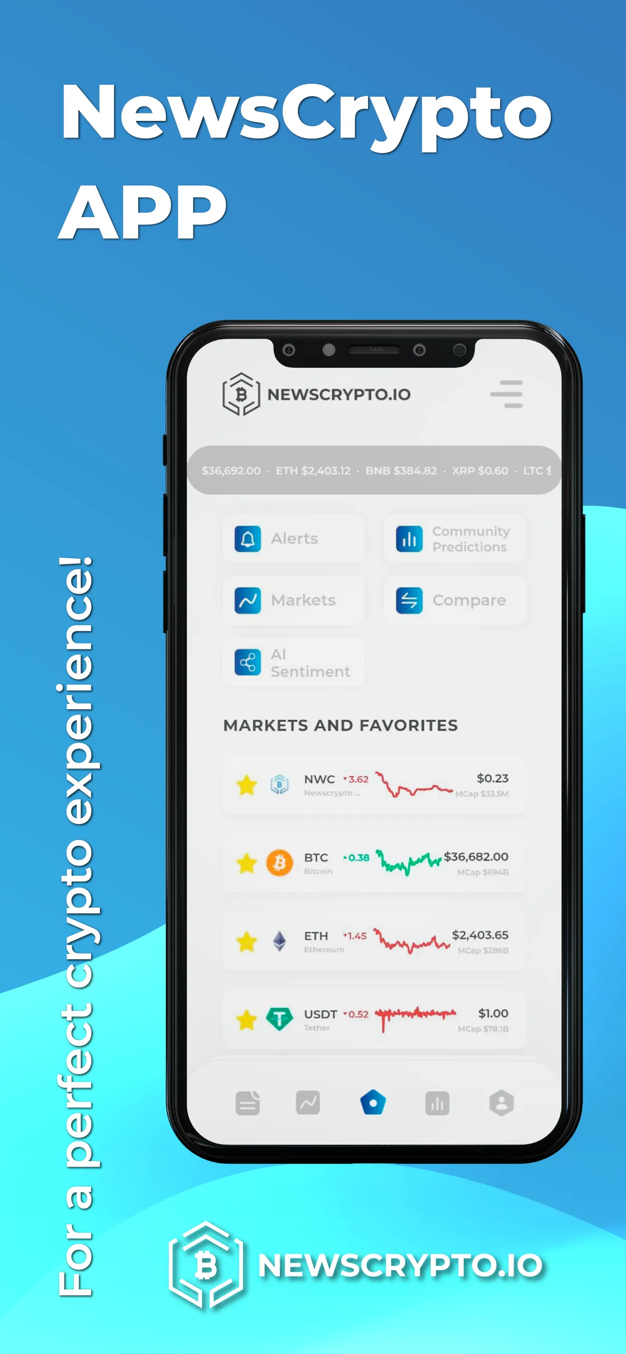 NewsCrypto App – Track Crypto | Indus Appstore | Screenshot