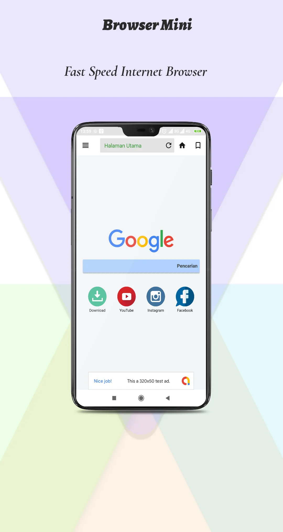 Browser Mini | Indus Appstore | Screenshot