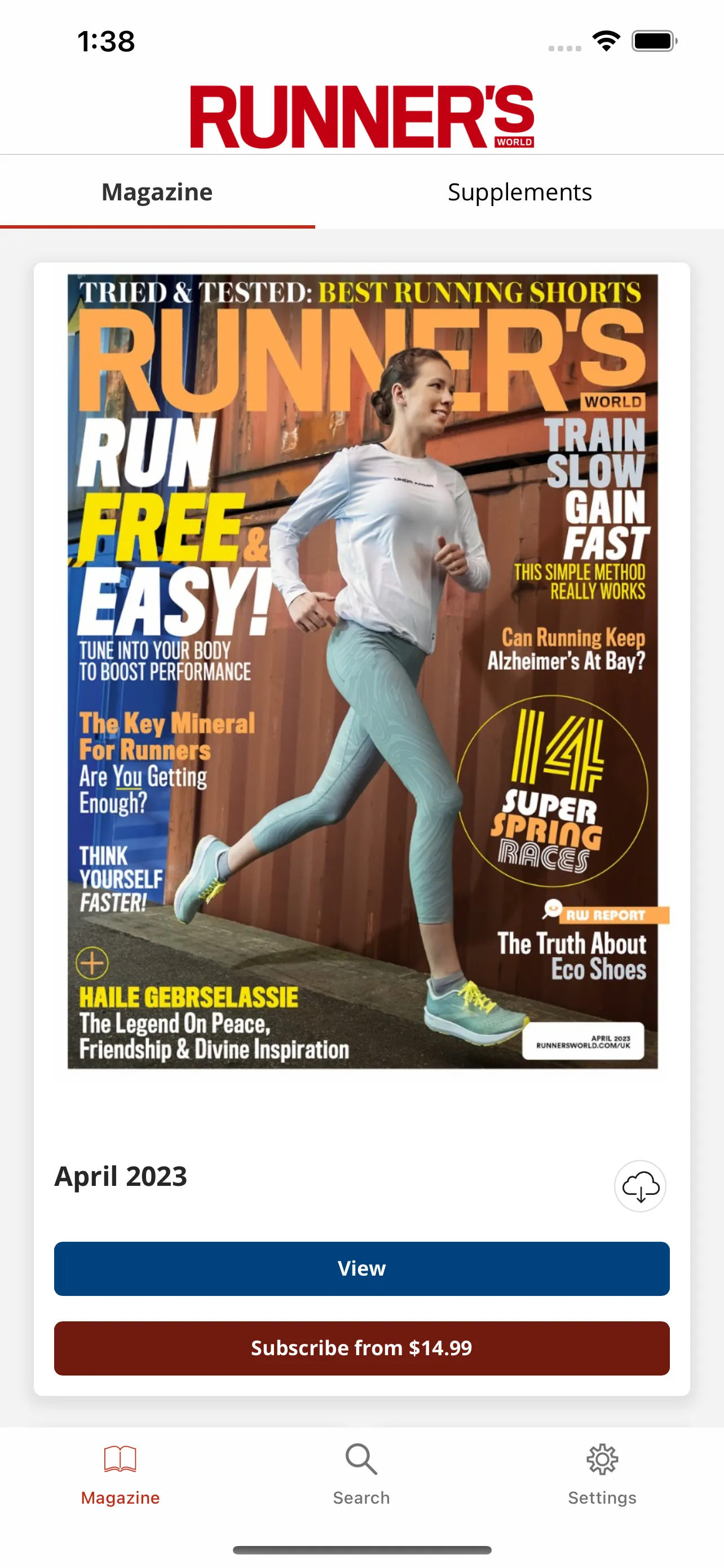 Runner's World UK | Indus Appstore | Screenshot