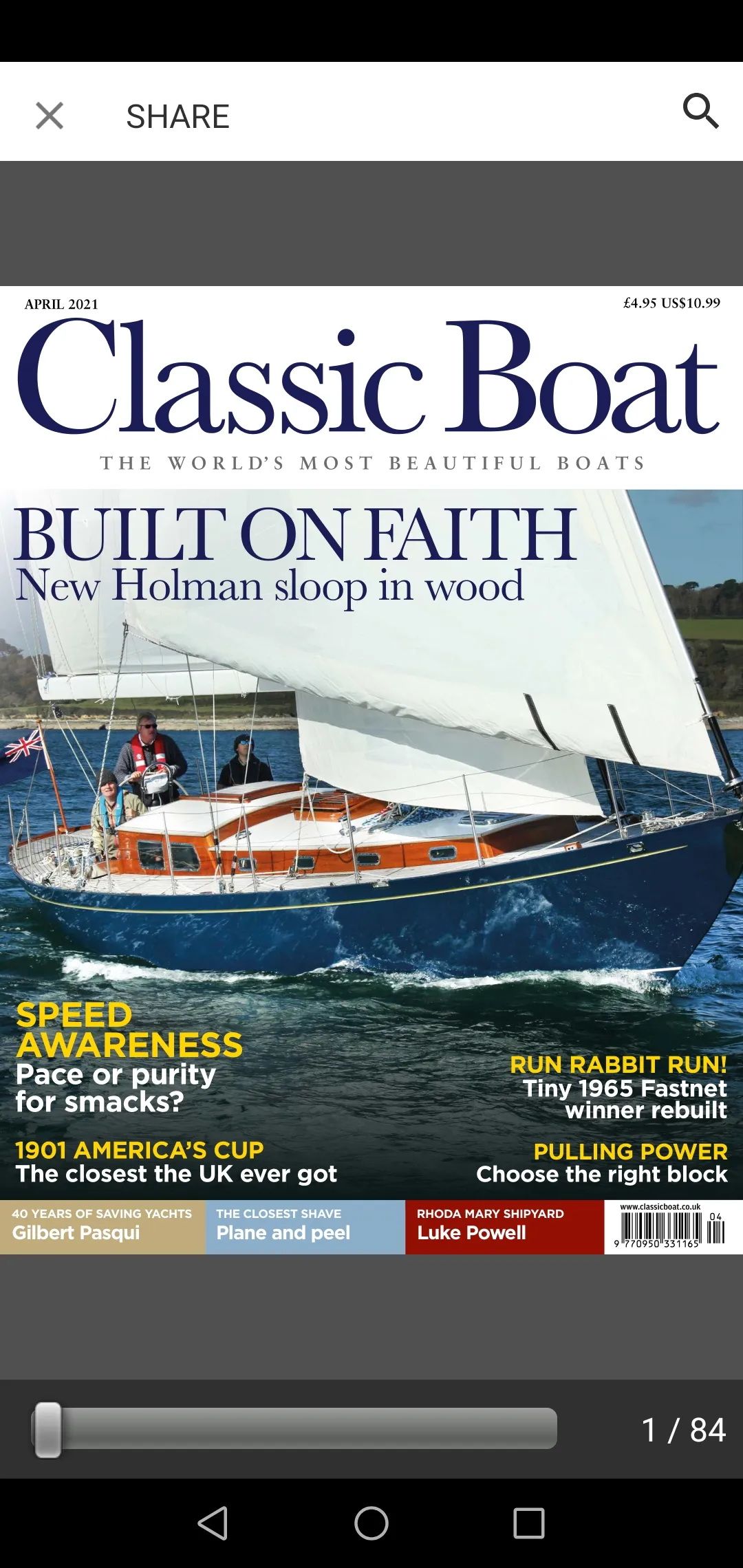 Classic Boat Magazine | Indus Appstore | Screenshot