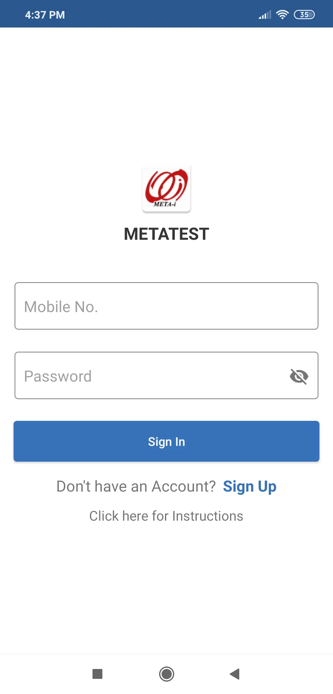 METATEST | Indus Appstore | Screenshot