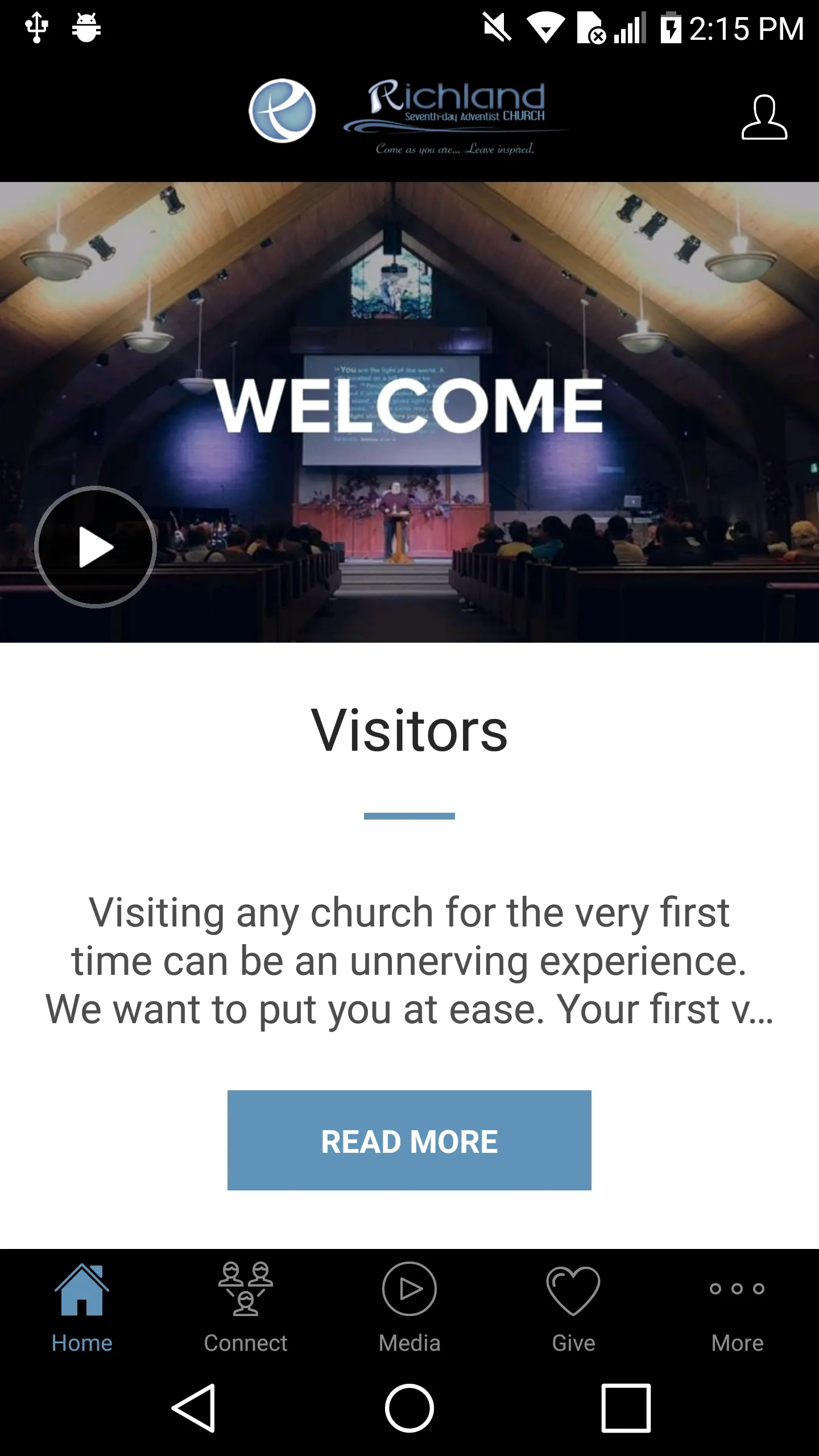 Richland Adventist Church | Indus Appstore | Screenshot