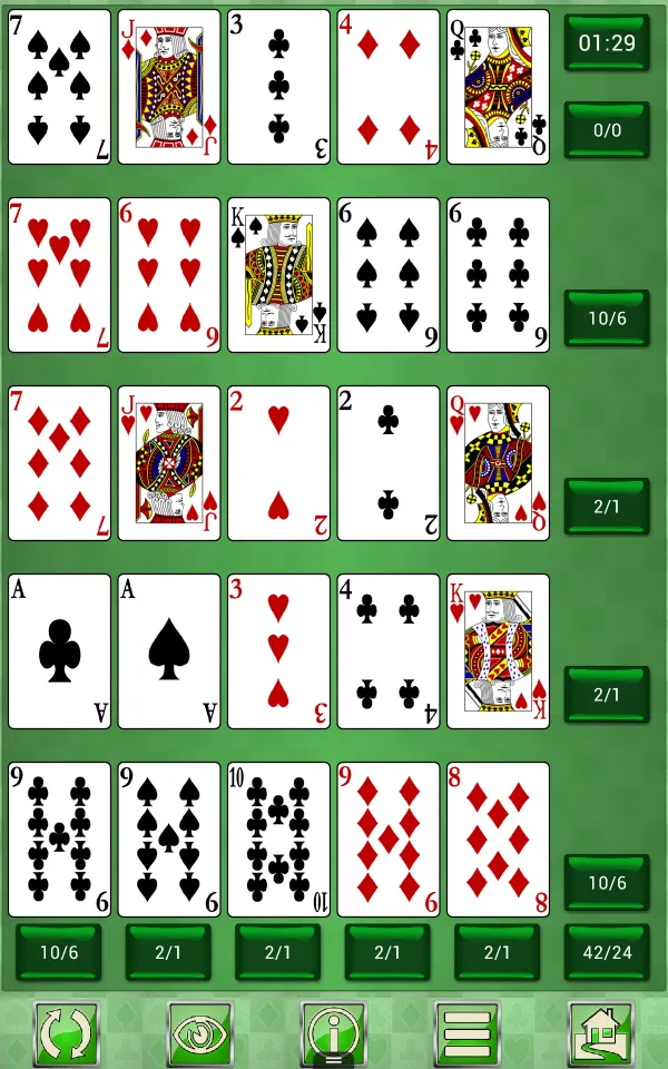 Poker Solitaire card game. | Indus Appstore | Screenshot