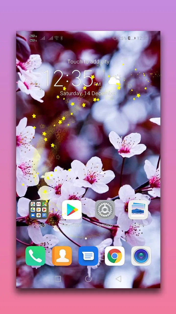 Sakura Live Wallpaper | Indus Appstore | Screenshot