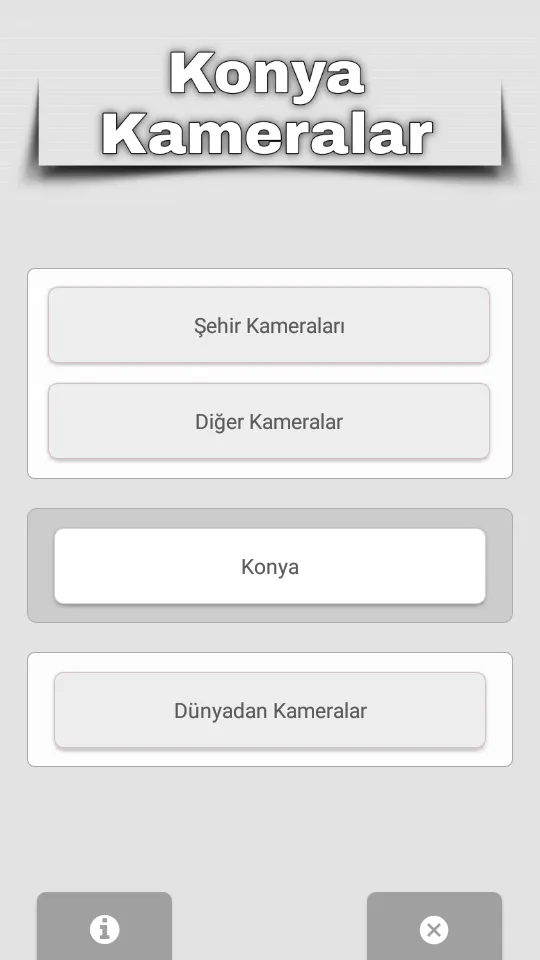 Konya Şehir Kameraları | Indus Appstore | Screenshot