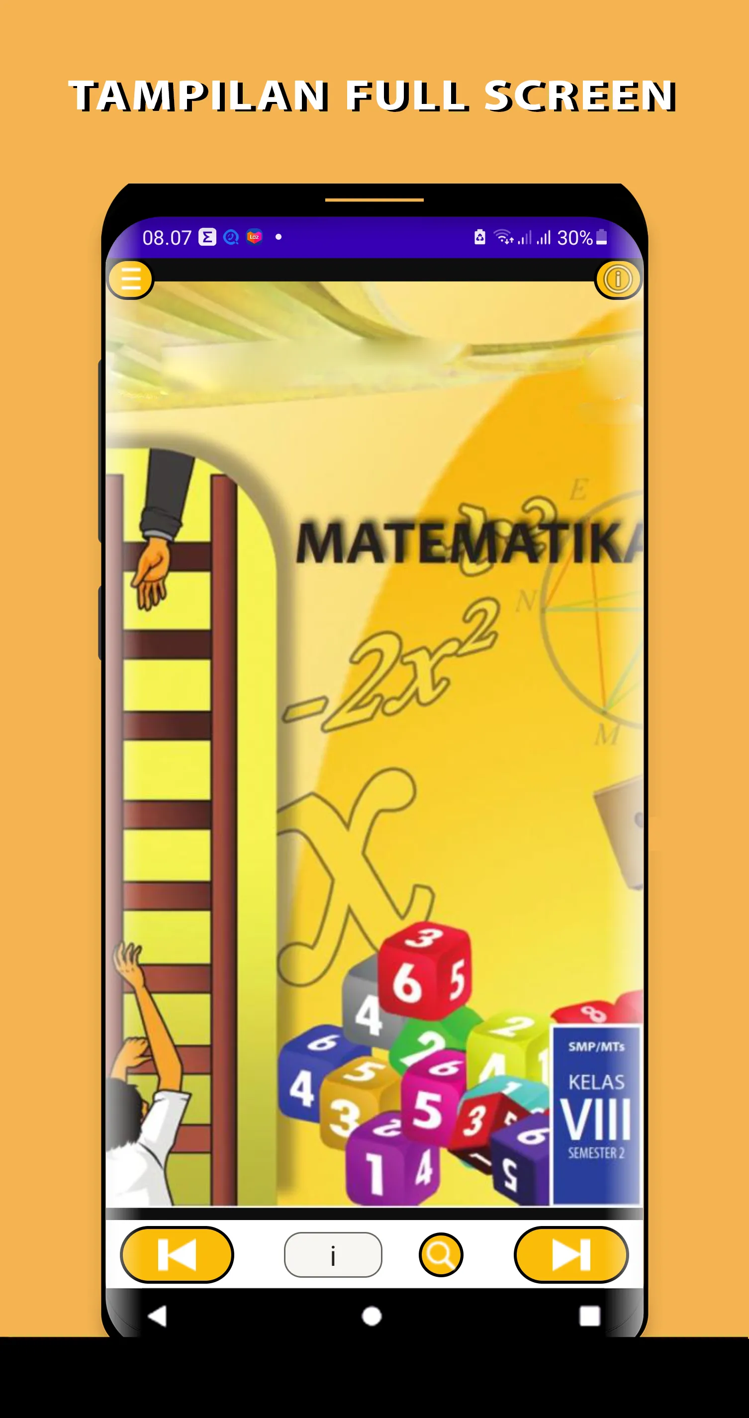 Matematika Kelas 8 Semester 2 | Indus Appstore | Screenshot